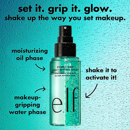 e.l.f. Power Grip Primer and Halo Glow Liquid Filter