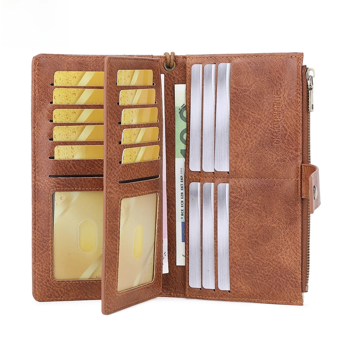 Long Wallet 💖 — RFID Protection, Elegant Style