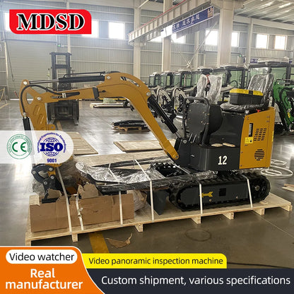 Mini Excavator With Attachments- Free Shipping