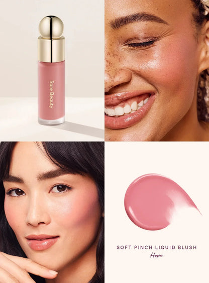 Rare Beauty Pearlescent Blush Highlighter & Lip Gloss Set,