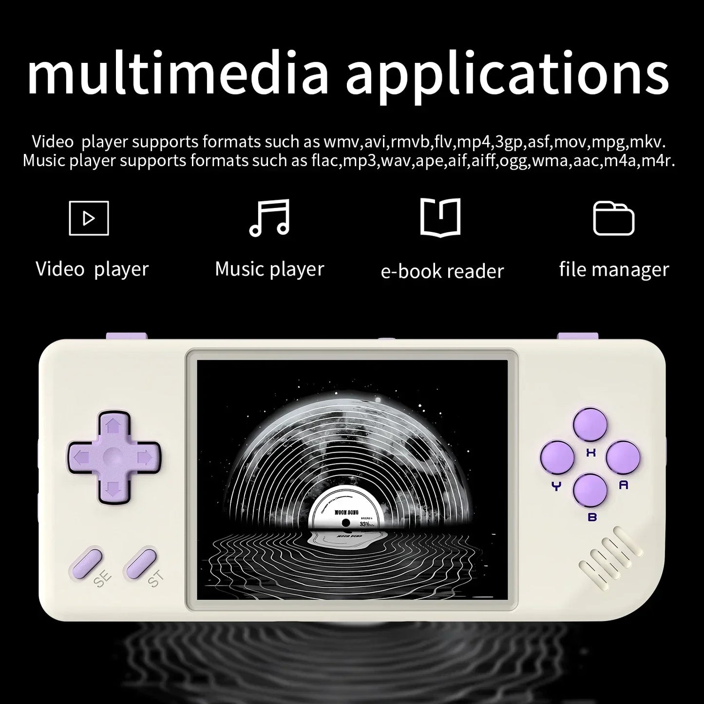 ANBERNIC RG28XX Handheld Game Console 2.83'' IPS Screen Video