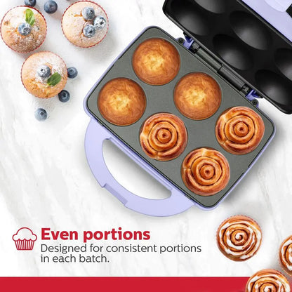 Non stick 6 Count Electric Cupcake Maker Machine