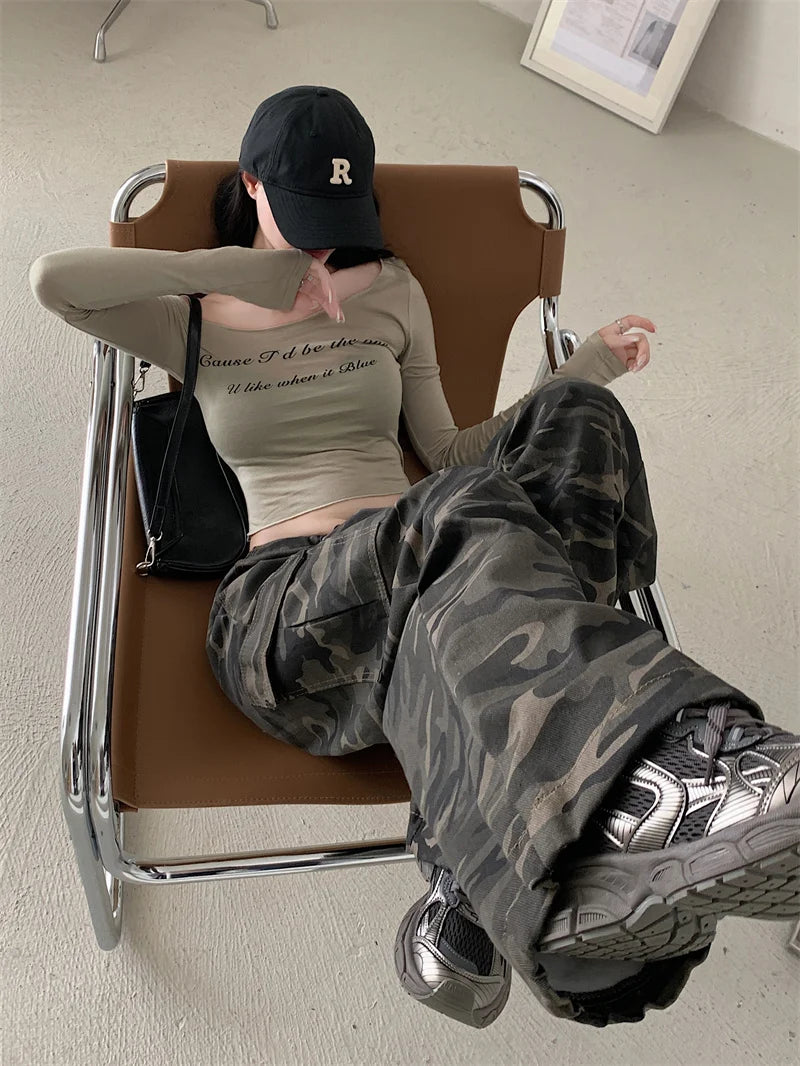 Women's Y2k High Street Baggy Pants