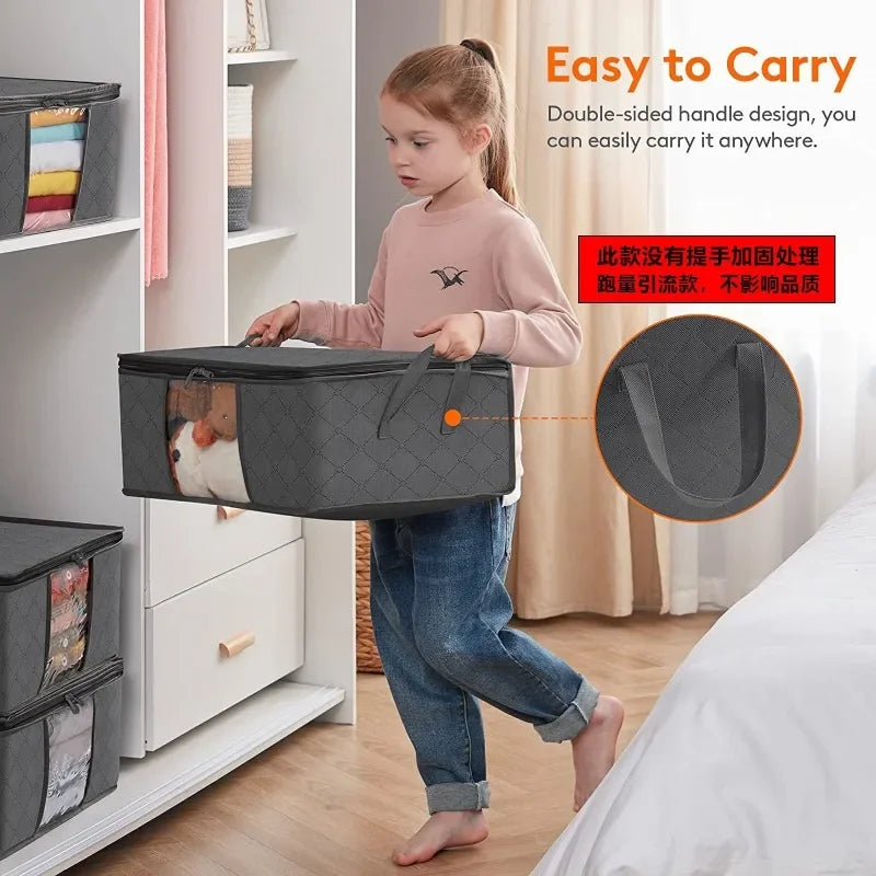 Foldable Closet Organizers and Storage