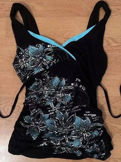 Y2k Vintage Harajuku Crop Tops