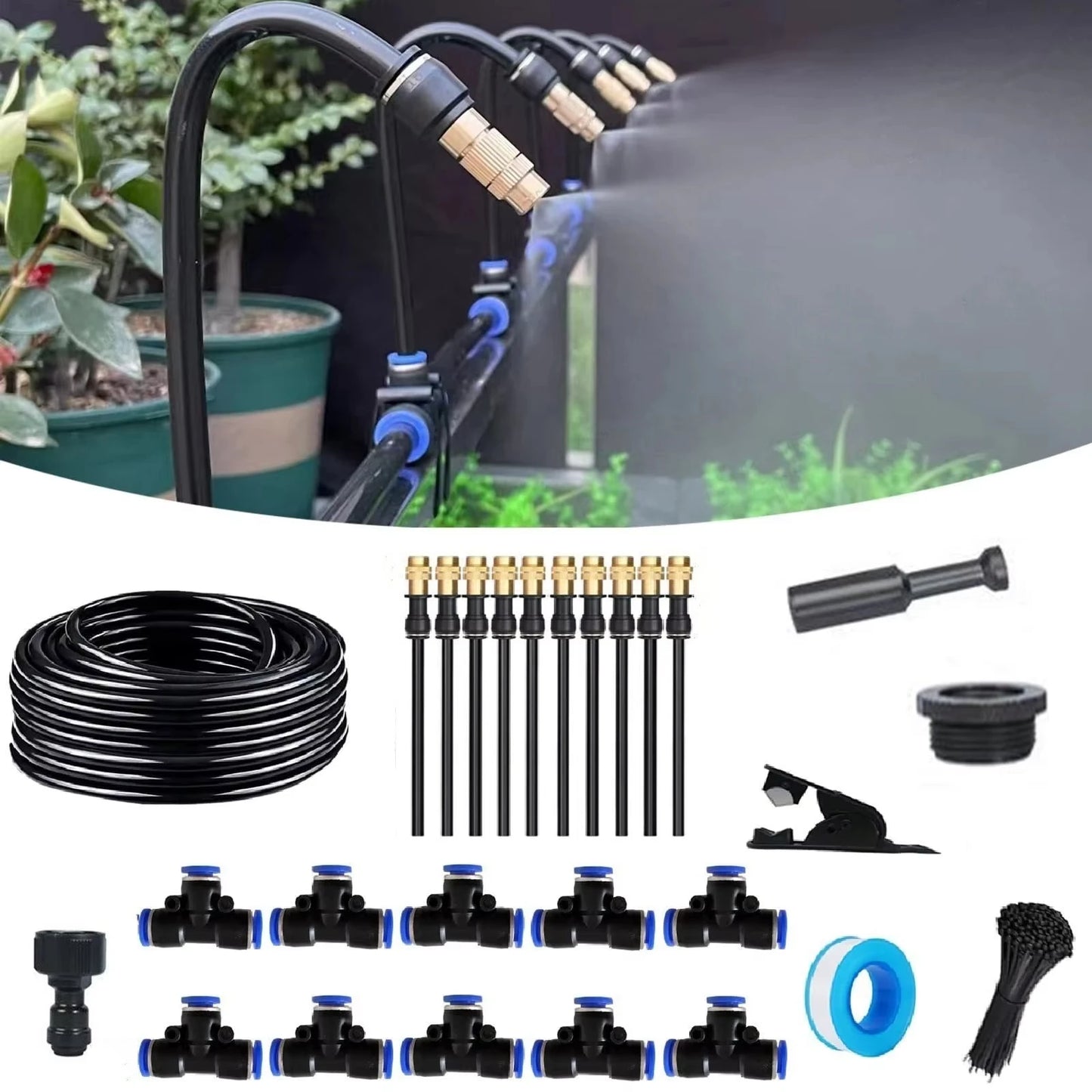 Irrigation System 💧 — 360° Smart Garden Watering