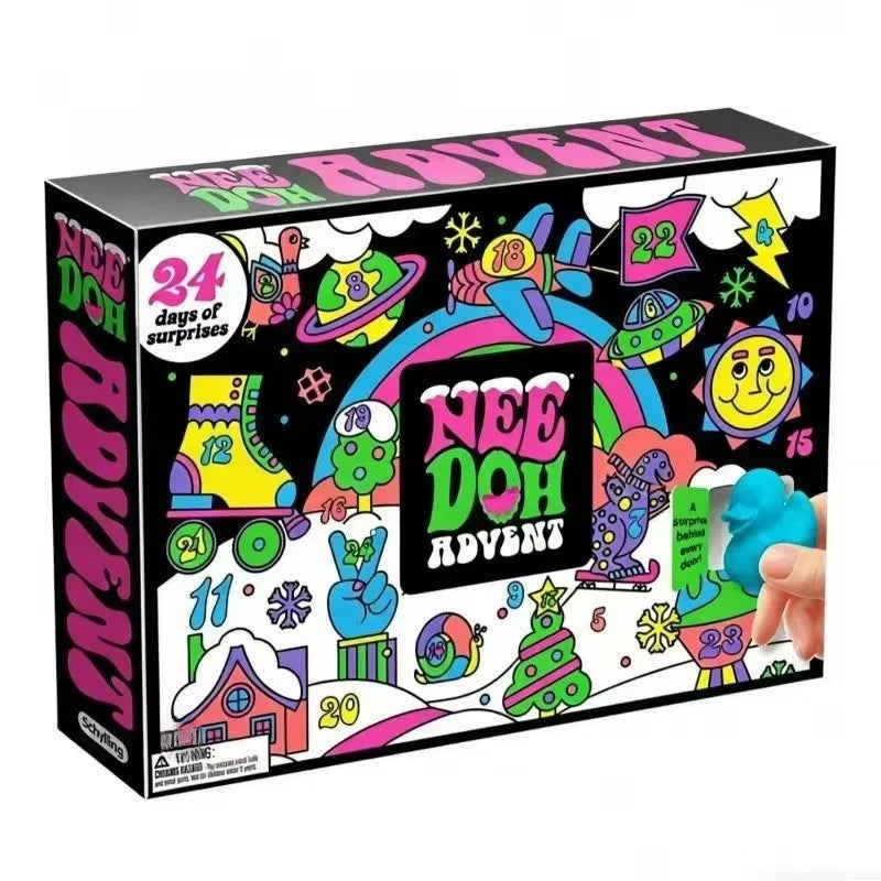 2026 Schylling NeeDoh Squishmas Advent Calendar
