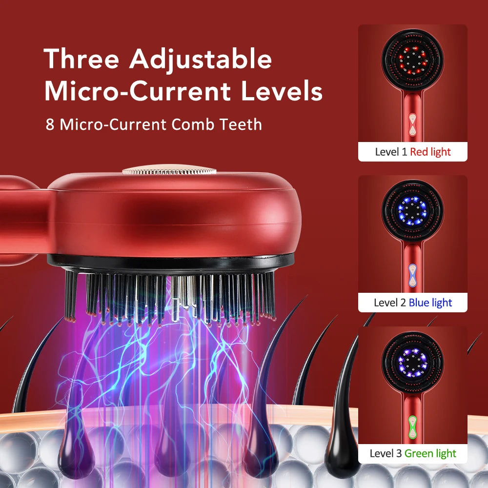 Electric Hair Growth Massager Comb