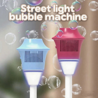 Bubble Garden Lamp 🔥✨ — Flickering Flame, Bubble Glow