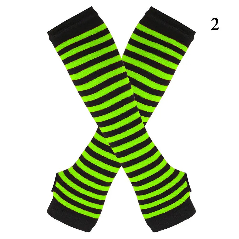 Y2K Fashion Women's Knitted Fingerless Arm Warmers