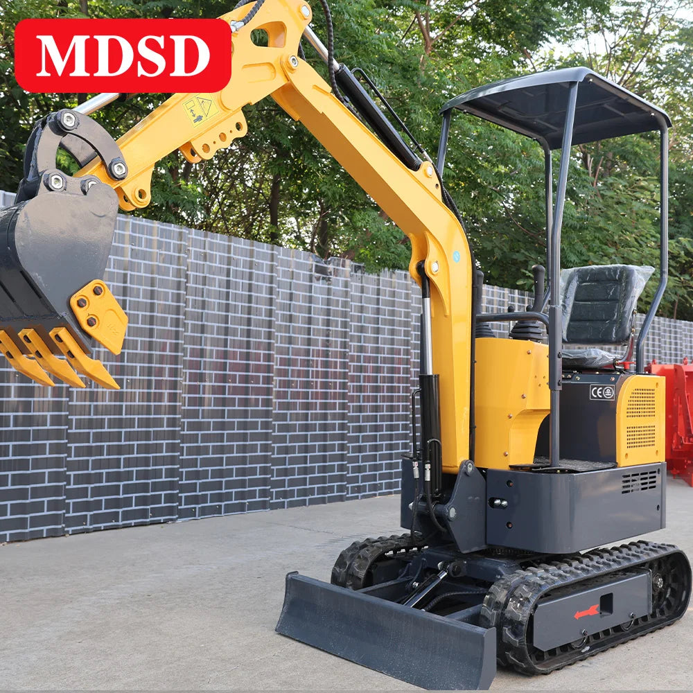 Mini Excavator With Attachments- Free Shipping
