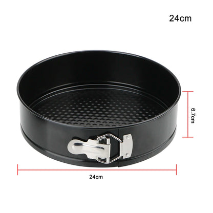 Carbon Steel Round Cake Pan with Removable Bottom