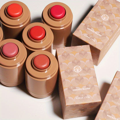 2pcs Vision 3-in-1 Cream Blush & Brush Set