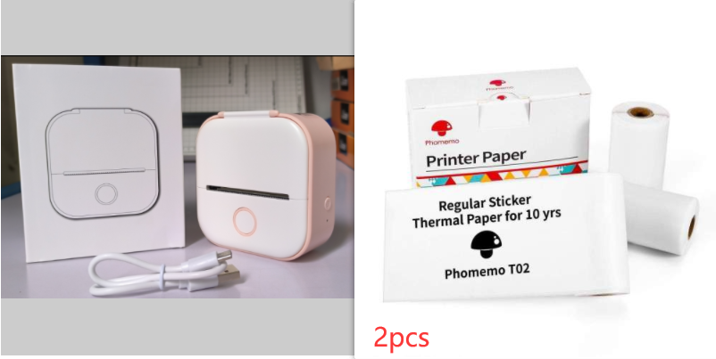 Portable Mini Thermal Photo Printer