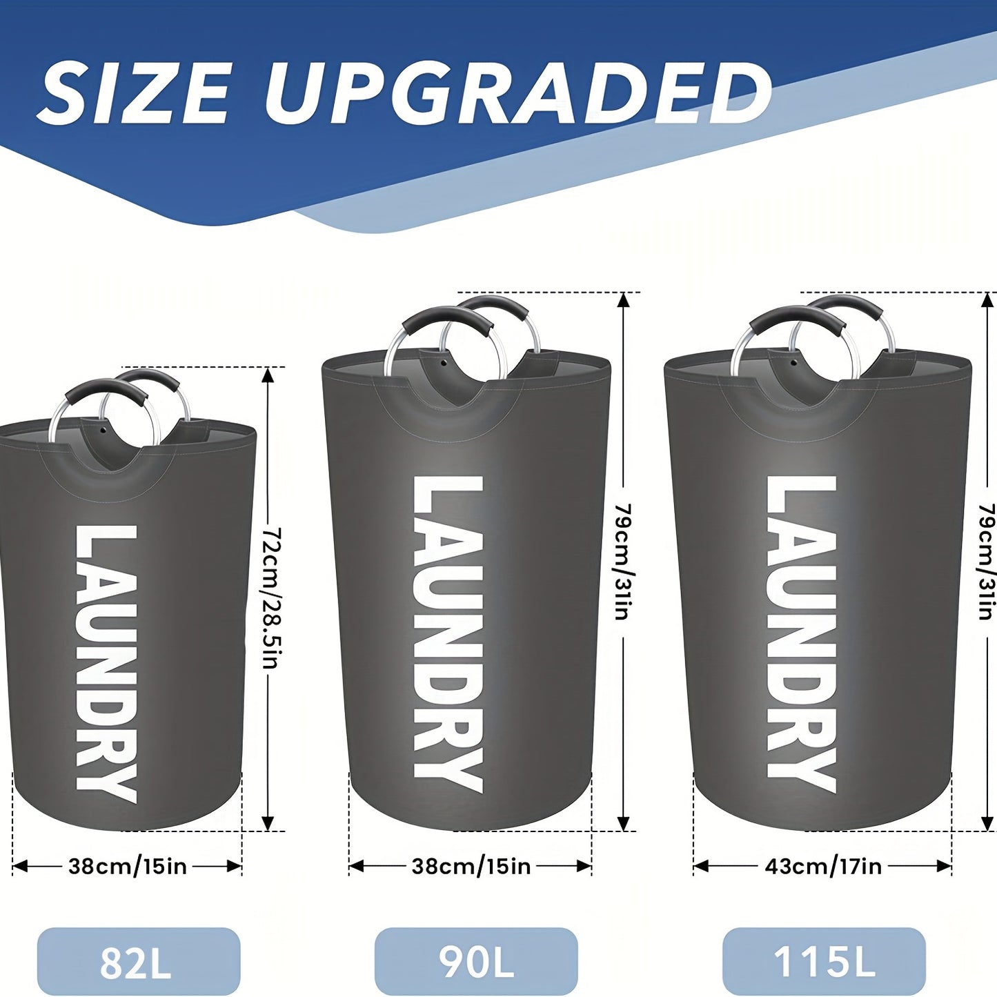 X-Large Collapsible Laundry Basket