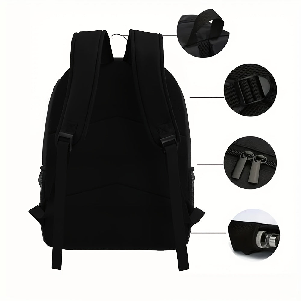 3pcs Kpop Hunter Anime Backpack Set