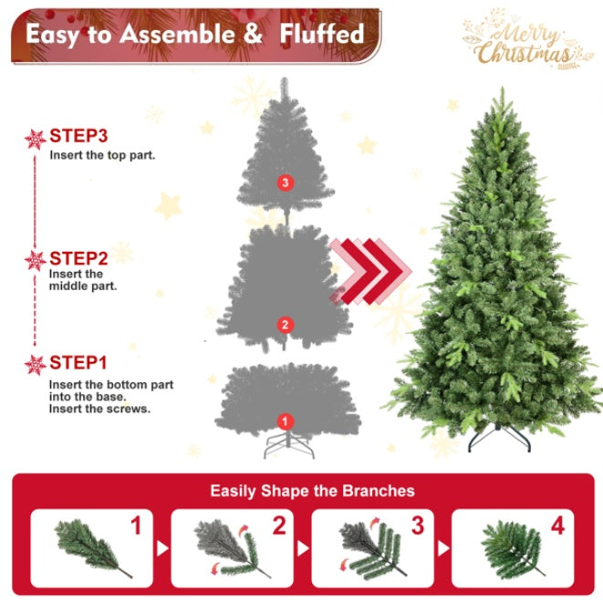 6ft Artificial Green Christmas Tree