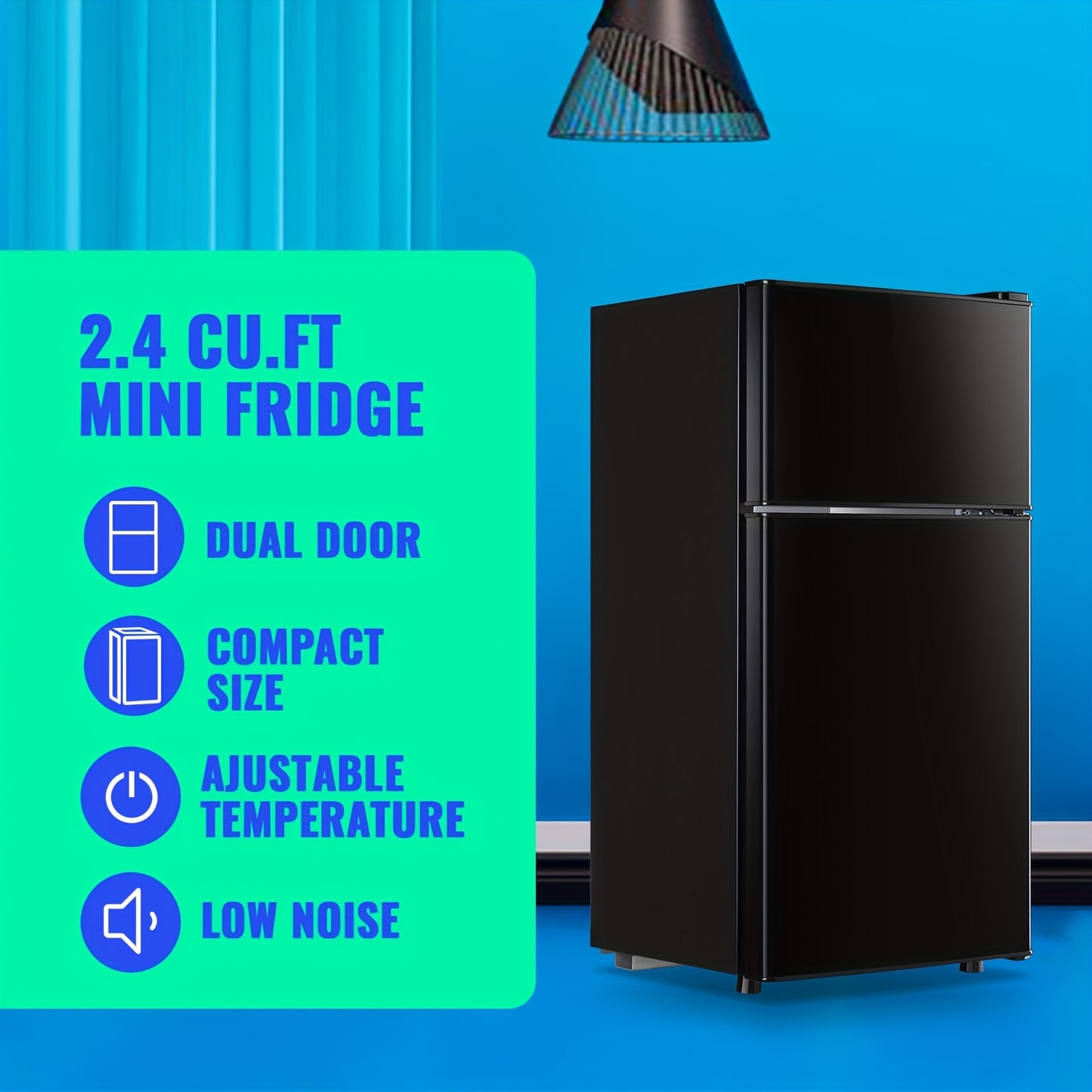 Small Refrigerator with Freezer