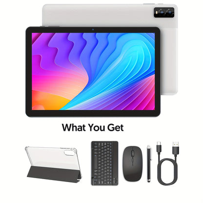 2025 Android 14 10-Inch Tablet with 8GB RAM