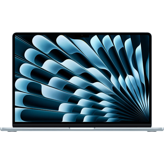 Apple 15" MacBook Air with M4 chip, 10-core CPU / 10-core GPU, 16GB Memory, 512GB SSD - Sky Blue