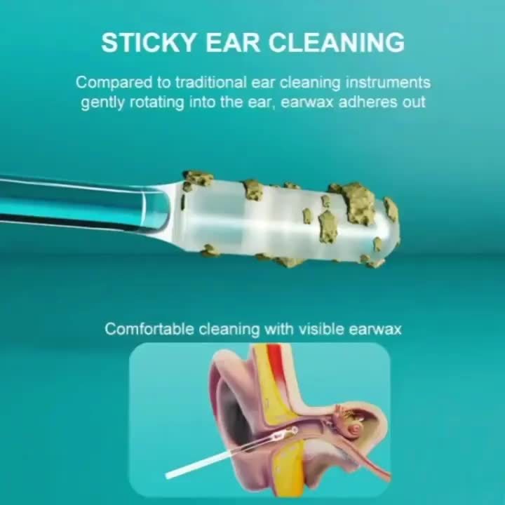 24pcs Disposable Adhesive Ear Cleaners