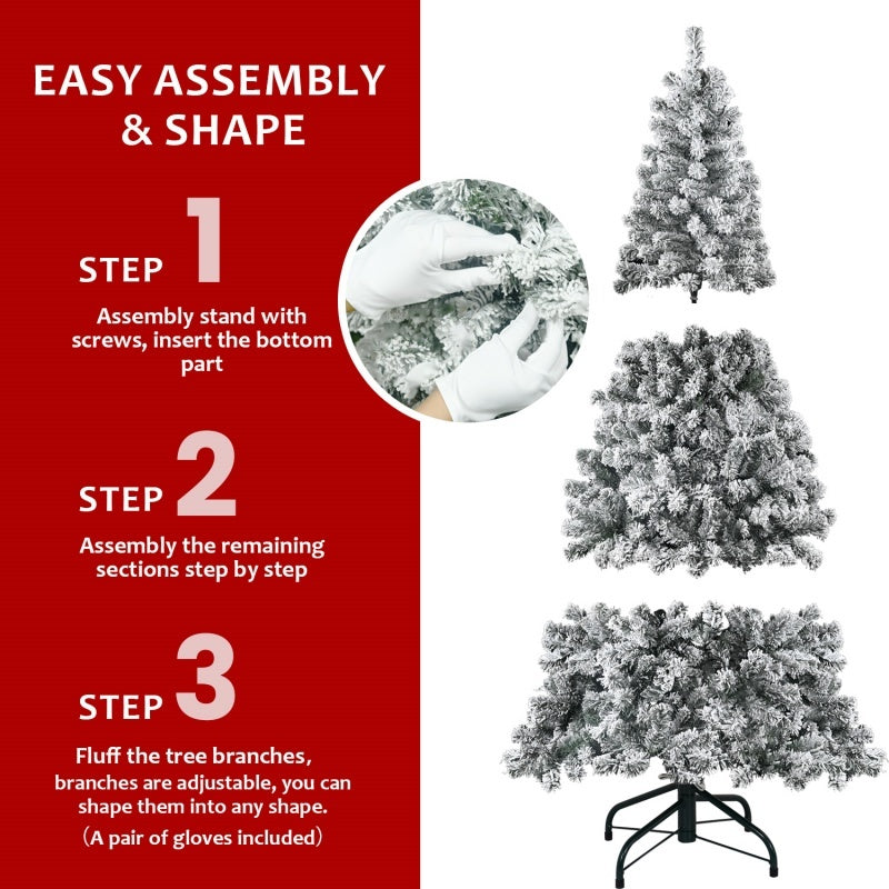 Artificial Christmas Tree With Foldable Base