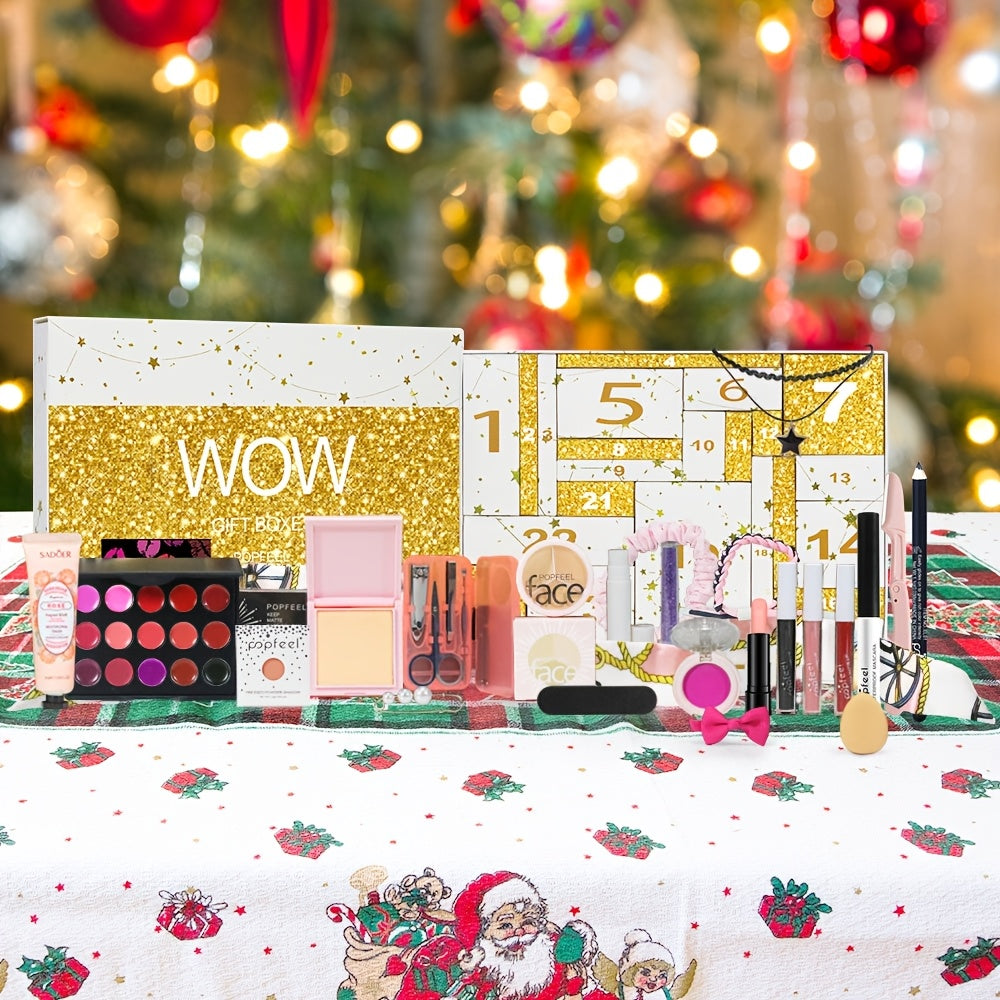 24pcs POPFEEL Countdown Makeup Advent Calendar