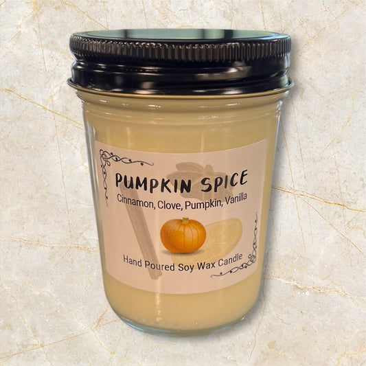 Pumpkin Spice Soy Wax Candle