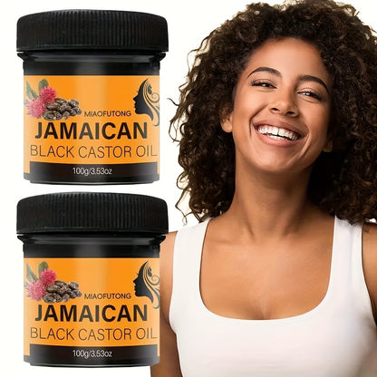 2pcs Jamaican Black Castor Hair Cream