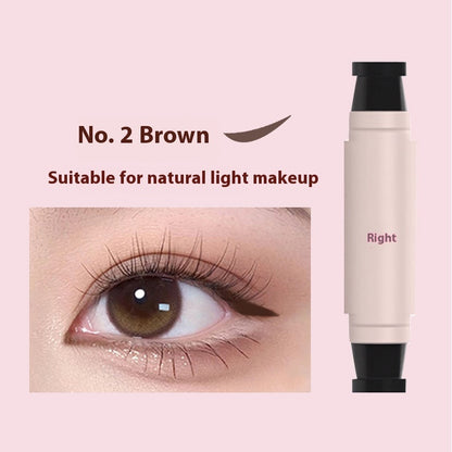 Double-headed Mini Rotating Eyeliner Stamp Pen