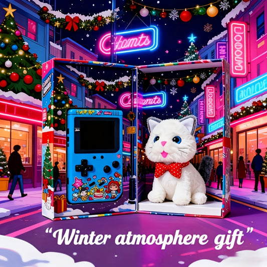 Portable Classic Video Game System with Professional Chip+ Kitten