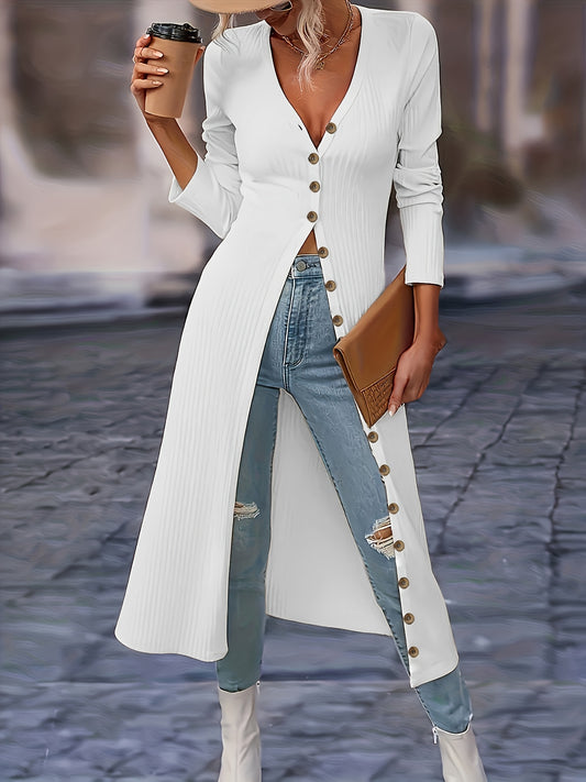 Minimalist Elegant Long Cardigan