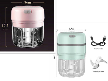 Mini Wireless Electric Garlic Masher