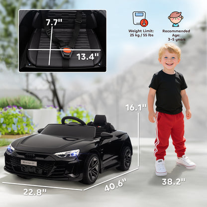 Licensed Audi RS e-tron GT 12V Ride On Car for Kids