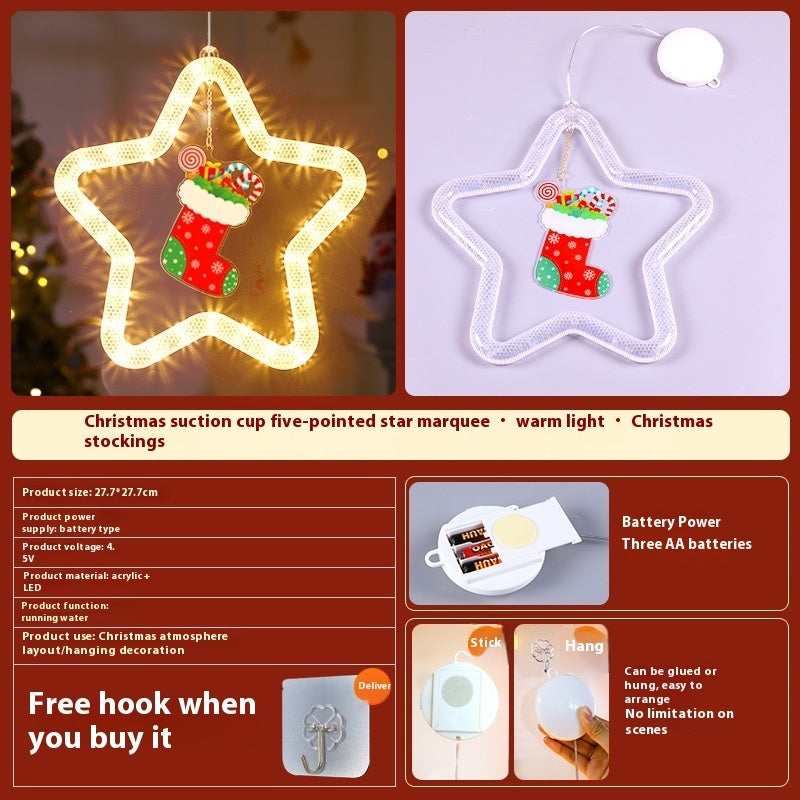 LED Lights Christmas Star Decoration