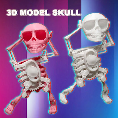 3D Gravity Mini Skull Toy