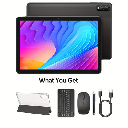 2025 Android 14 10-Inch Tablet with 8GB RAM