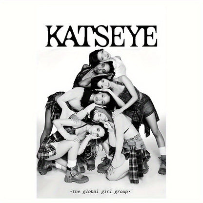 1pc Katseye Global Girl Group Art Print -