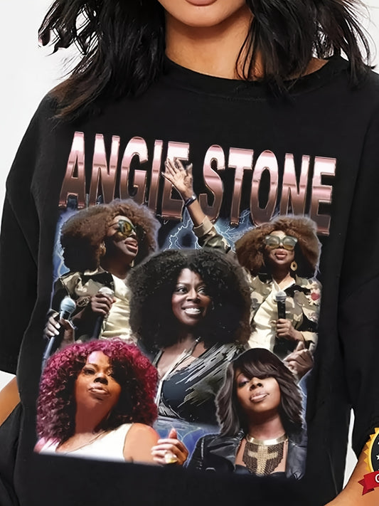 Angie Stone in Memory 1961-2025 T-Shirt