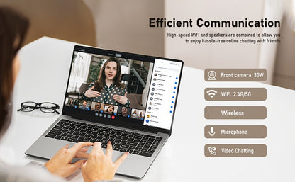 15.6'' Laptop Computer, N4000 Processor Laptops