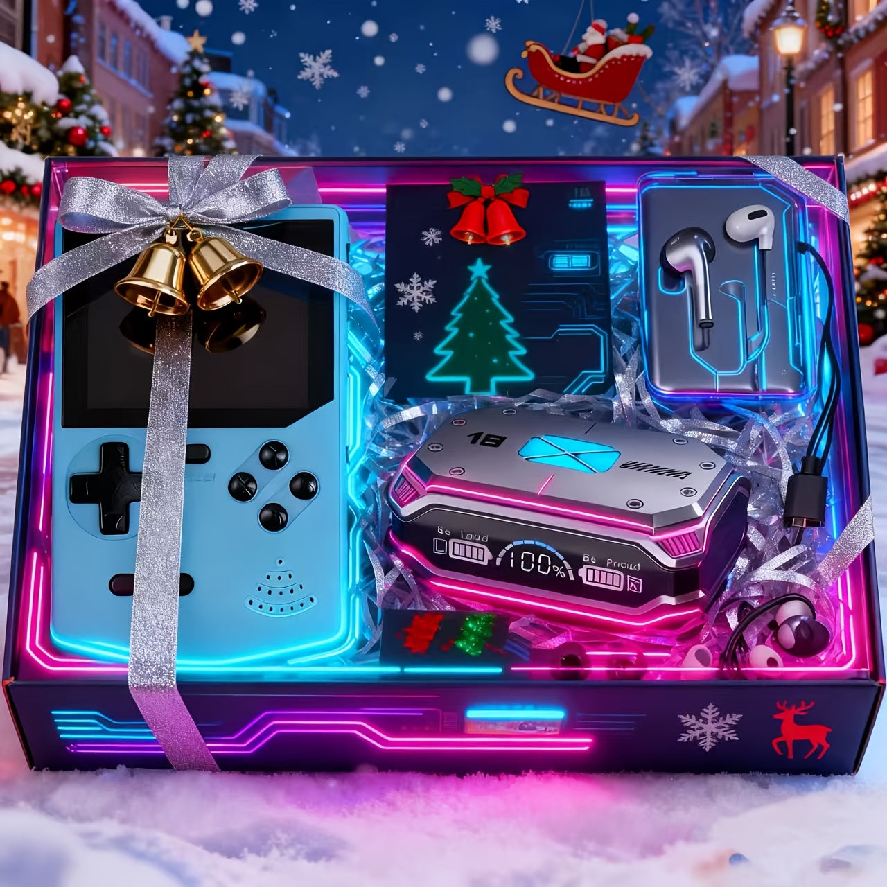 2026 Handheld Game Console and Stylish Headphones