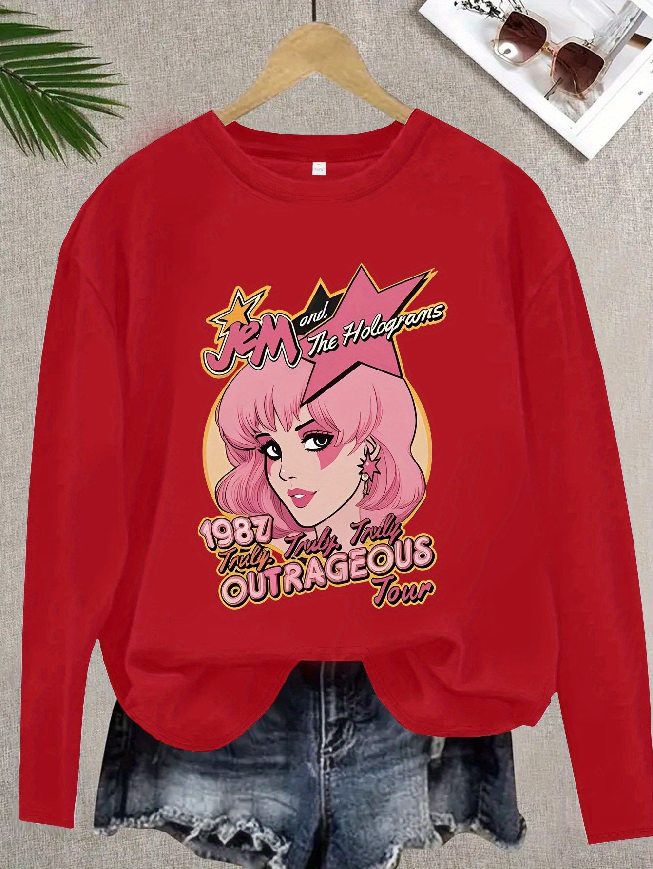 Jem and the Holograms 1987 Tour T-Shirt