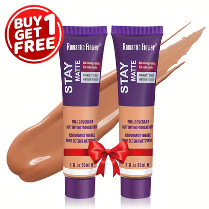 2pcs Flawless Liquid Foundation