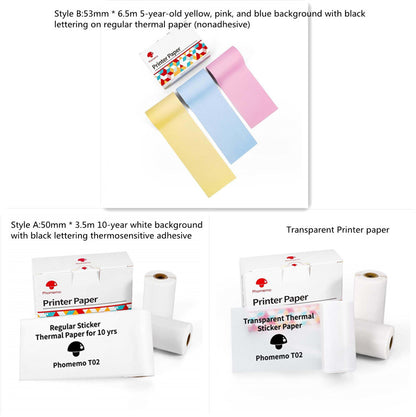 Portable Mini Thermal Photo Printer