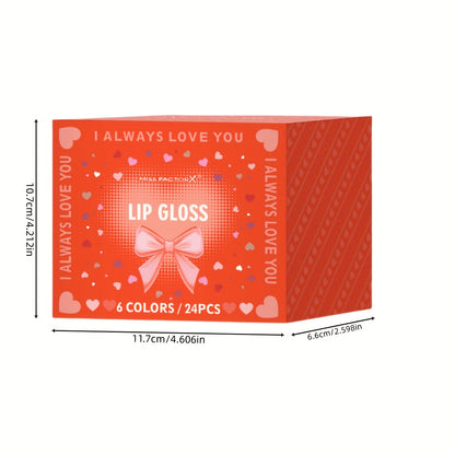 24pcs SOYRAIE HYMEYS Lip Gloss Set