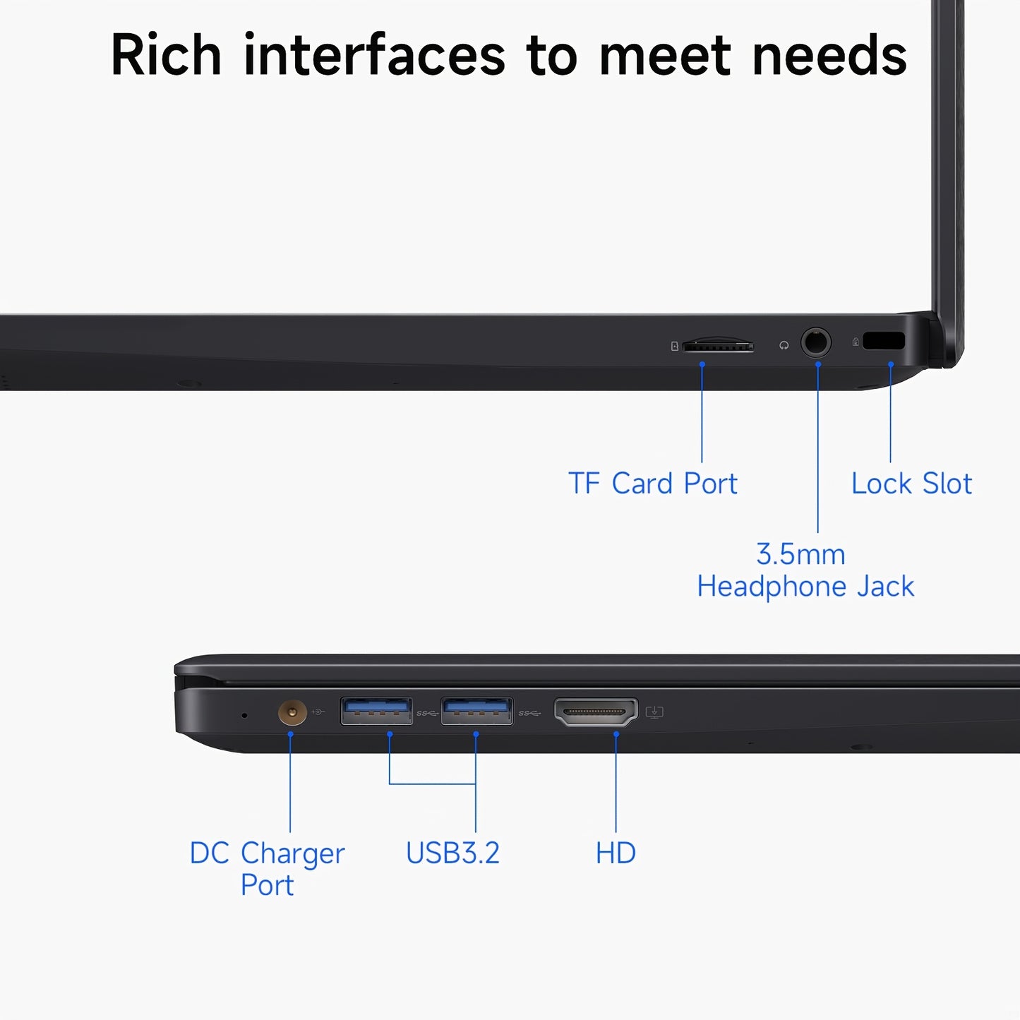 14-inch HD IPS Screen Student Laptop Notebook with Intel® Celeron®