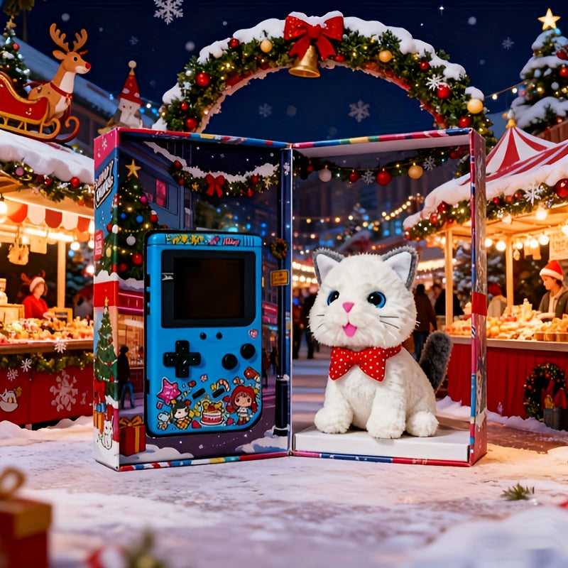 Portable Classic Video Game System with Professional Chip+ Kitten