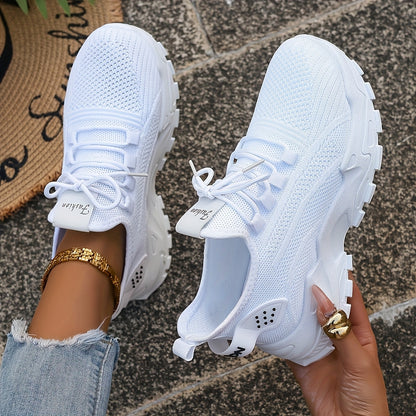Women's Breathable Knit Running Shoes