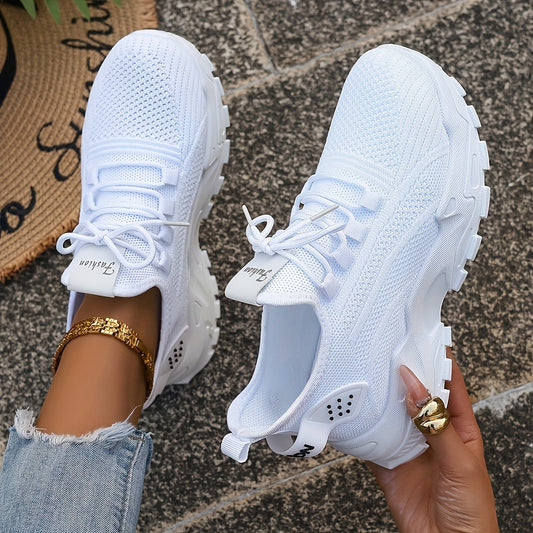 Women's Breathable Knit Running Shoes