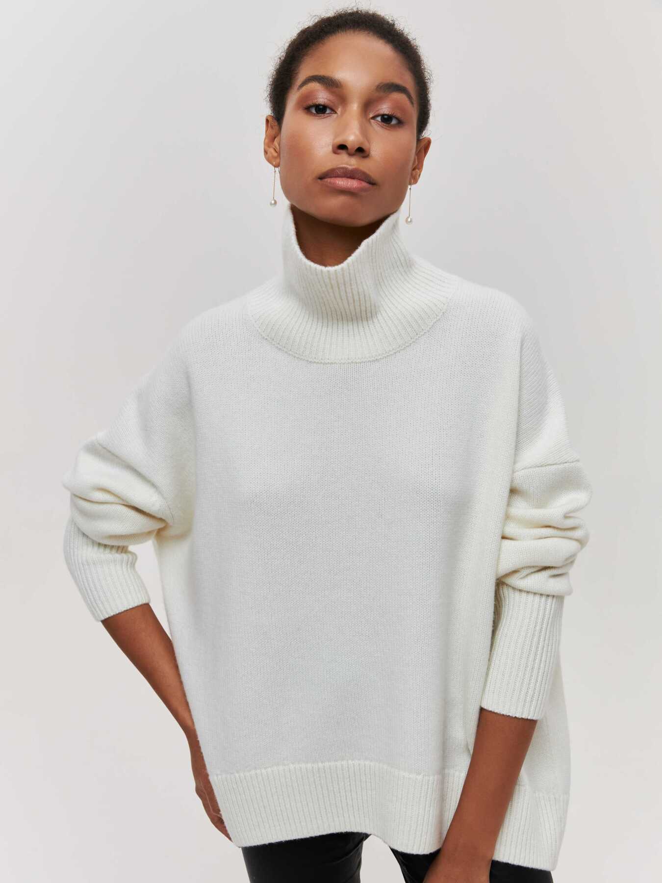 Women's Winter Turtleneck Sweater